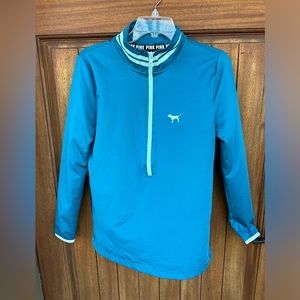 Victoria secret Pink half zip athletic top